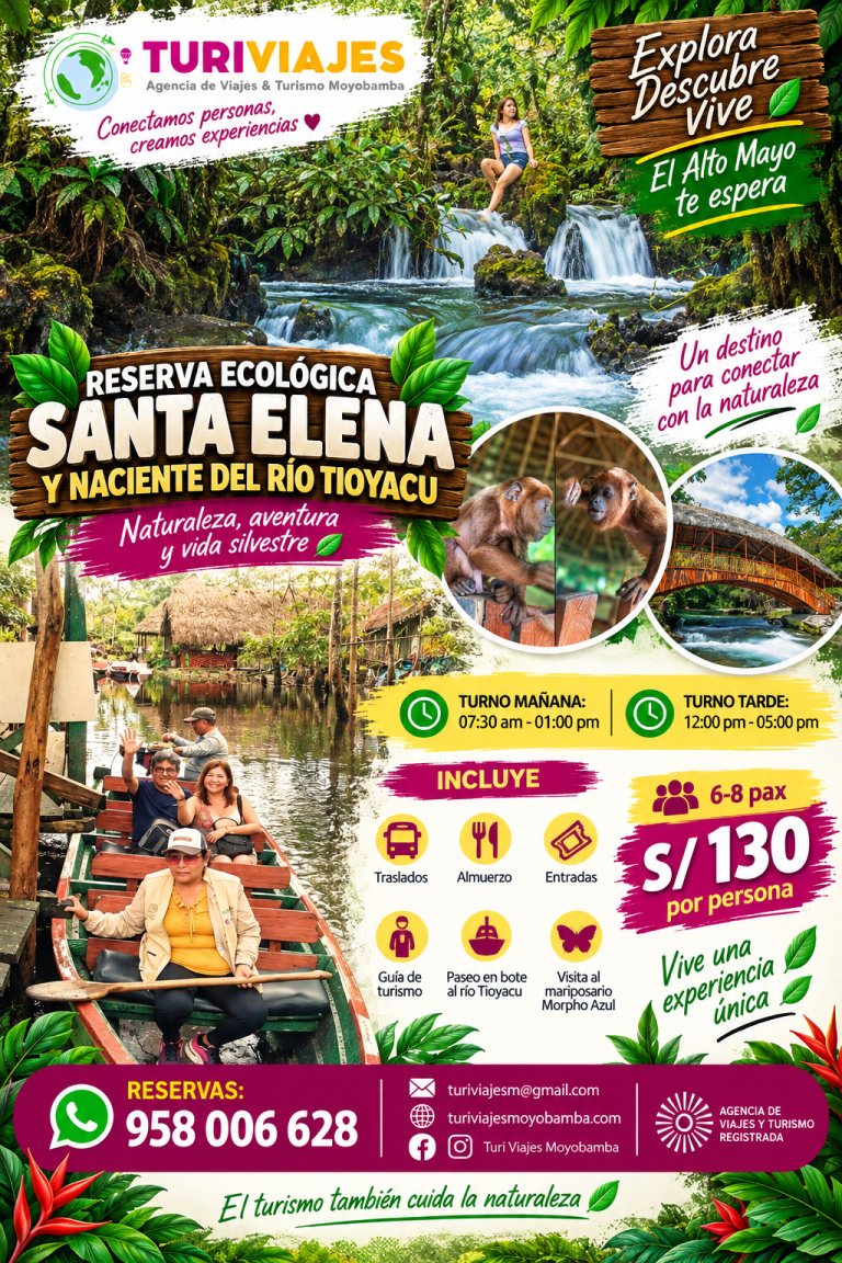 santa elena y tioyacu
