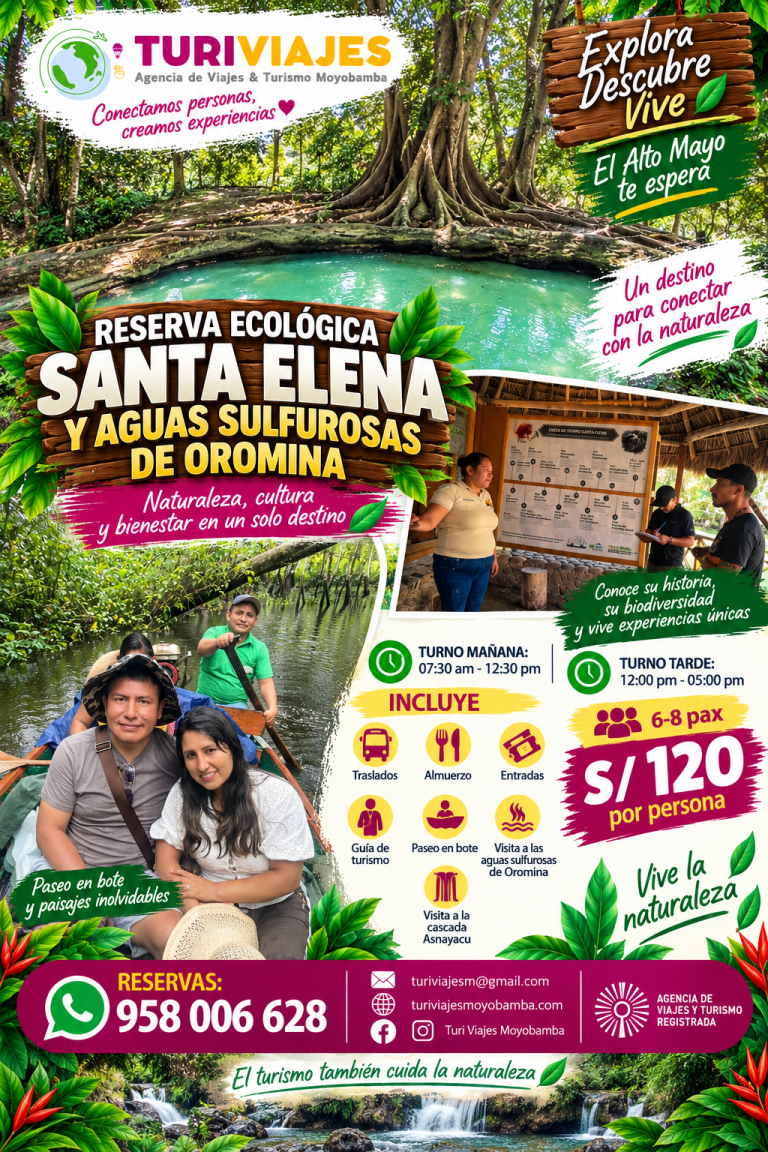 SANTA ELENA Y AGUAS SULFUROSAS