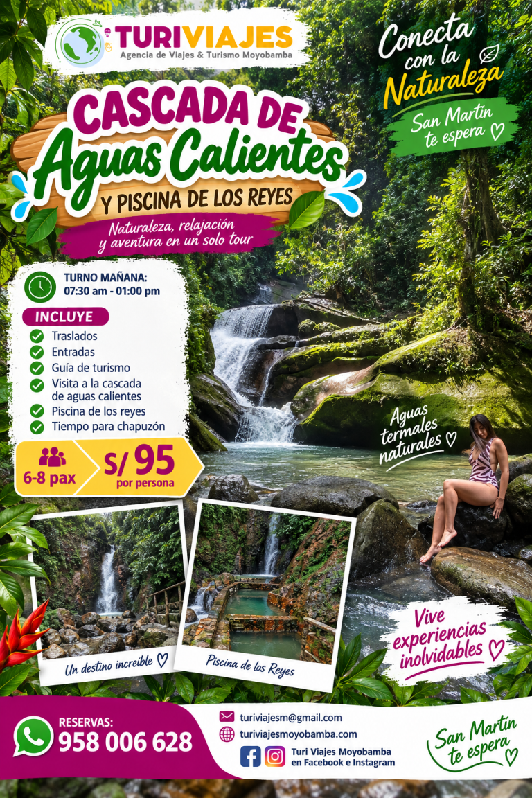 aguas calientes y piscina de los 3 reyes